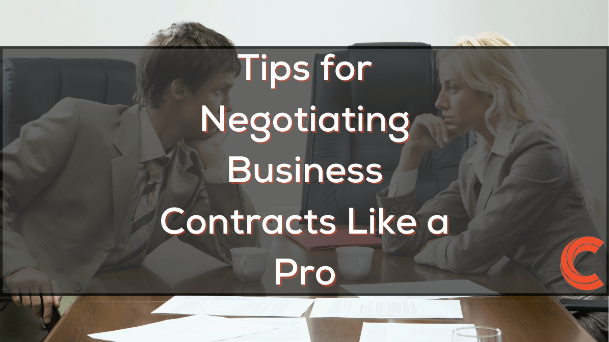 Tips for Negotiating Business Contracts Like a Pro