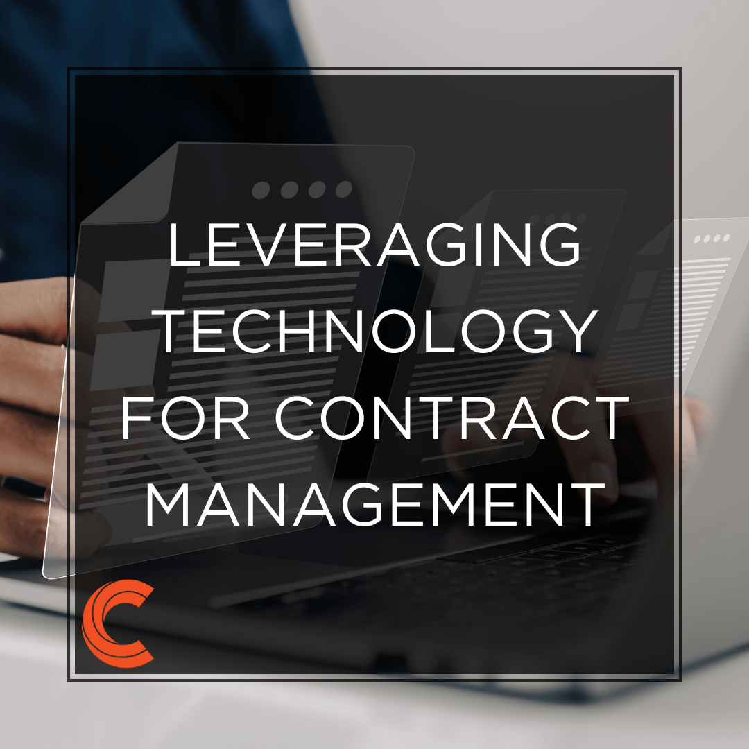 Leveraging Technology for Contract Management