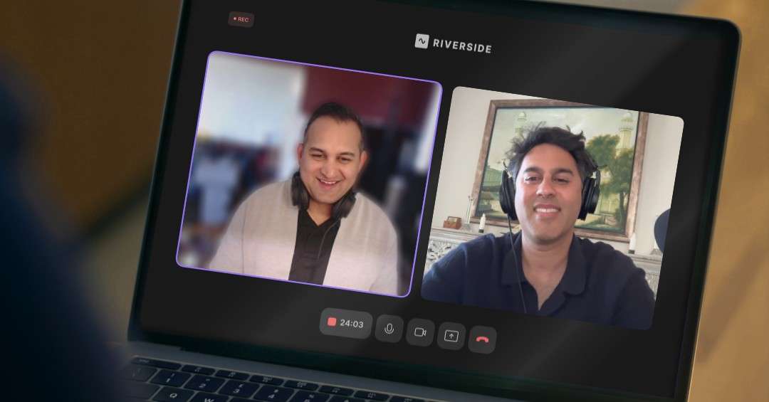 Pankaj Raval and Sahil Chaudry of Carbon Law Group recording Episode 60 of Letters of Intent on Riverside, discussing the Elon Musk versus OpenAI lawsuit, the statute of limitations, and why documented agreements protect business owners.
